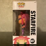 Funko Pop! Television Teen Titans Go! #607 Starfire Vinyl Figure Bobblehead Vaulted Collectible With - Funko Pop Figure