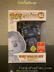 Funko Pop Harry Potter #62 Nearly Headless Nick (Glow in the Dark 2019 Summer Convention Exclusive)  - Funko Pop Figure