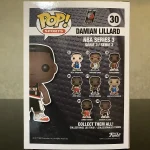 Funko Pop! NBA Series 3 #30 Damian Lillard Vinyl Figure Bobblehead Vaulted Collectible With Protecto - Funko Pop Figure