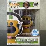 Funko Pop! Disney Pixar Dug Days #1097 Dug With Headphones (Funko Exclusive) Vinyl Figure Bobblehead - Funko Pop Figure