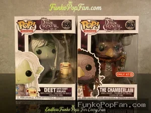 Bundle Funko Pop Television The Dark Crystal #859 Deet With Baby Nurlock / #863 The Chamberlain Viny - Funko Pop Figure