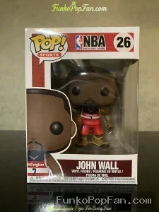 Funko Pop! Sports NBA #26 John Wall Vinyl Figure Bobblehead Vaulted Collectible With Protector - Funko Pop Figure