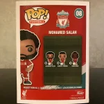 Funko Pop Football Liverpool #08 Mohamed Salah Vinyl Figure Bobblehead Vaulted Collectible With Prot - Funko Pop Figure