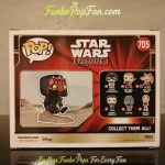 Funko Pop! Star Wars #705 Darth Maul on Bloodfin Speeder Vinyl Figure Bobblehead Vaulted Collectible - Funko Pop Figure