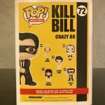 Funko Pop Movies Kill Bill #72 Crazy 88 Vinyl Figure Bobblehead Vaulted Collectible With Protector - Funko Pop Figure