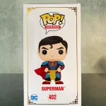 Funko Pop! DC Heroes Superman #402 (Convention Exclusive) Vinyl Figure Bobblehead Vaulted Collectibl - Funko Pop Figure
