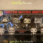 Bundle Funko Pop Universal Monsters 4 Pack Gemini Exclusive Metallic 1/300 pcs LE #100/#101/#102/#1. - Funko Pop Figure
