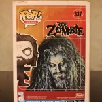 Funko Pop! Rocks #337 Rob Zombie Vinyl Figure Bobblehead Vaulted Collectible With Protector - Funko Pop Figure
