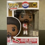 Funko Pop! Basketball #107 Julius Erving Vinyl Figure Bobblehead Vaulted Collectible With Protector - Funko Pop Figure