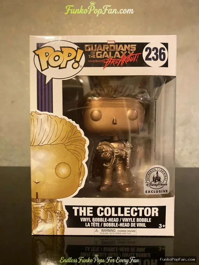 Funko Pop! Guardians of the Galaxy Mission: BREAKOUT! The Collector #236 (Exclusive) Vinyl Figure Bo - Funko Pop Figure