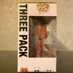 Bundle Funko Pop! Animation We Bare Bears #103 Grizz, Panda & Ice Bear (Flocked Barnes & Noble Exclu - Funko Pop Figure