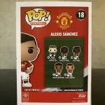 Funko Pop Football #18 Alexis Sanchez Vinyl Figure Bobblehead Vaulted Collectible With Protector - Funko Pop Figure