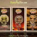 Bundle Funko Pop Rocks Iron Maiden #144/#145/#146 Killers Eddie / Eddie / Piece of Mind (Hot Topic E - Funko Pop Figure
