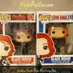 Bundle Funko Pop! Marvel Avengers #295 Black Widow / Civil War #132 Black Widow Vinyl Figure Bobbleh - Funko Pop Figure