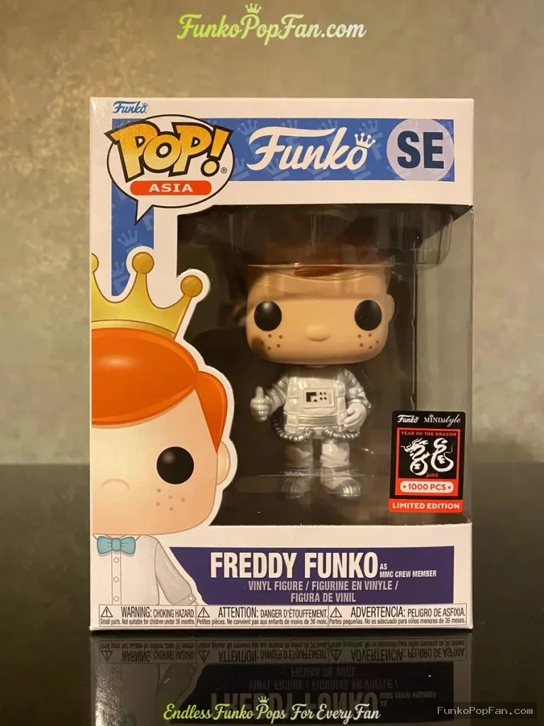 Funko Pop! Asia SE Freddy Funko As MMC Crew Member LE1000 Vinyl Figure Bobblehead Vaulted Collectibl - Funko Pop Figure
