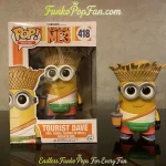 Funko Pop #418 Despicable Me 3 Tourist Dave Vinyl Figure Bobblehead Vaulted Collectible With Protect - Funko Pop Figure