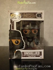 Funko Pop! Game of Thrones Unsullied #45 Vinyl Figure Bobblehead Vaulted Collectible With Protector - Funko Pop Figure