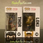 Bundle Funko Pop Marvel Collector Corps Ragnarok #247 Thor / #248 Loki (Exclusive) Vinyl Figure Bobb - Funko Pop Figure