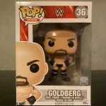 Funko Pop WWE #36 Goldberg Vinyl Figure Bobblehead Vaulted Collectible With Protector - Funko Pop Figure