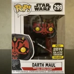 Funko Pop! Star Wars #299 Darth Maul (2019 Galactic Convention Exclusive) Vinyl Figure Bobblehead Va - Funko Pop Figure