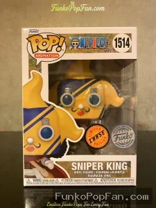 Funko Pop! Animation Chase One Piece #1514 Sniper King (Chalice Pre-Release Exclusive) Vinyl Figure  - Funko Pop Figure