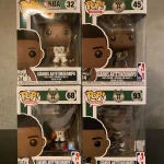 Bundle Funko Pop NBA #32 Giannis Antetokounmpo / #45 Giannis Antetokounmpo / #68 Giannis Antetokounm - Funko Pop Figure