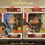Bundle Funko Pop Animation Legend of Korra #761/#801 Korra (Glow in the Dark Box Warehouse Exclusive - Funko Pop Figure