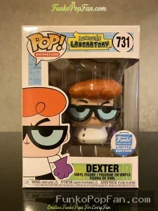 Funko Pop! Animation Dexter's Laboratory #731 Dexter (Limited Edition) Vinyl Figure Bobblehead Vault - Funko Pop Figure