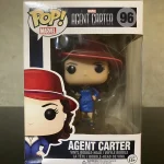 Funko Pop! Marvel Agent Carter #96 Vinyl Figure Bobblehead Vaulted Collectible With Protector - Funko Pop Figure