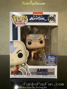 Funko Pop! Animation Avatar The Last Airbender #995 Aang (Hollywood Exclusive) Vinyl Figure Bobblehe - Funko Pop Figure