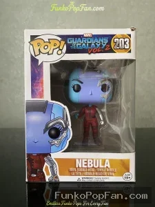 Funko Pop Marvel Guardians of the Galaxy Vol. 2 #203 Nebula Vinyl Figure Bobblehead Vaulted Collecti - Funko Pop Figure