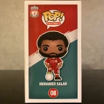 Funko Pop Football Liverpool #08 Mohamed Salah Vinyl Figure Bobblehead Vaulted Collectible With Prot - Funko Pop Figure