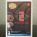 Funko Pop! College #1 San Diego State SDSU Aztecs Basketball Vinyl Figure Bobblehead Vaulted Collect - Funko Pop Figure