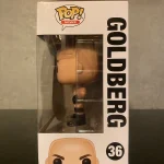 Funko Pop WWE #36 Goldberg Vinyl Figure Bobblehead Vaulted Collectible With Protector - Funko Pop Figure