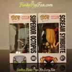Bundle Funko Pop! Marvel #669 Superior Octopus (Walgreens Exclusive) / #671 Scream Symbiote (Walgree - Funko Pop Figure
