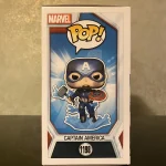 Funko Pop! Marvel Avengers #1198 Captain America (Glow in the Dark) Vinyl Figure Bobblehead Vaulted  - Funko Pop Figure