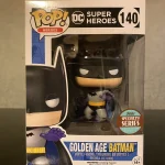 Funko Pop! DC Super Heroes Golden Age Batman #140 (Special Series) Vinyl Figure Bobblehead Vaulted C - Funko Pop Figure