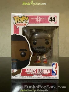 Funko Pop! Basketball Houston Rockets #44 James Harden Vinyl Figure Bobblehead Vaulted Collectible W - Funko Pop Figure