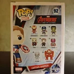 Funko Pop! Marvel Avengers #92 Captain America (Unmasked) SDCC Exclusive Vinyl Figure Bobblehead Vau - Funko Pop Figure