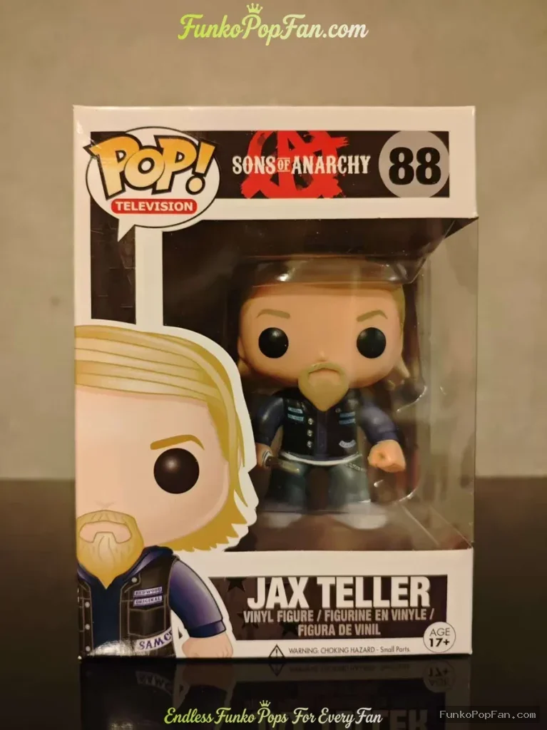 Funko Pop! Television Sons of Anarchy #88 Jax Teller Vinyl Figure Bobblehead Vaulted Collectible Wit - Funko Pop Figure