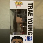 Funko Pop! NBA #96 Trae Young (Atlanta Hawks) Vinyl Figure Bobblehead Vaulted Collectible With Prote - Funko Pop Figure