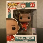 Funko Pop Football Liverpool #47 Thiago Alcântara Vinyl Figure Bobblehead Vaulted Collectible With P - Funko Pop Figure
