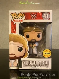 Funko Pop! WWE Million Dollar Man #41 Ted DiBiase (Chase) Vinyl Figure Bobblehead Vaulted Collectibl - Funko Pop Figure