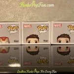 Bundle Funko Pop Avengers #467 Iron Man (NYCC 2019) #529 Iron Man (Convention Exclusive) #580 Iron M - Funko Pop Figure